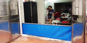 Thi công cửa chống ngập nước nhà Anh Nam- Tôn Đức Thắng - Hải Phòng