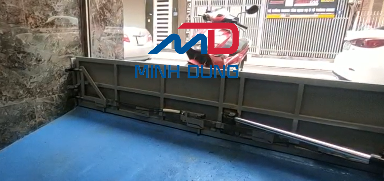 Cửa Chống Ngập Tấm Xoay Ngang